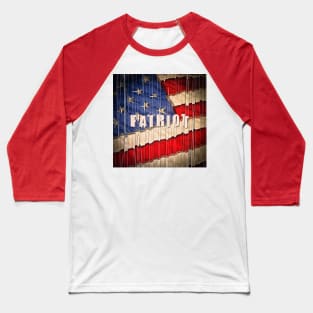 USA Patriot Flag Baseball T-Shirt